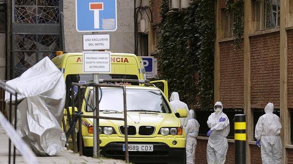 Spain has the world’s second-highest death toll after Italy, and has so far suffered 4,858 deaths, while the number of cases jumped to 64,059.