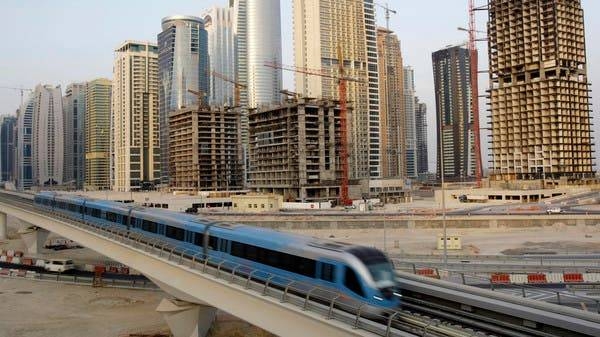 The Dubai Metro were suspended Sunday. -- File photo
