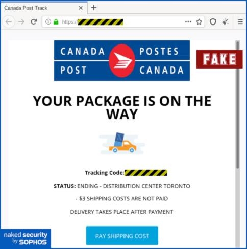 Watch out! Scummy scammers target home deliveries