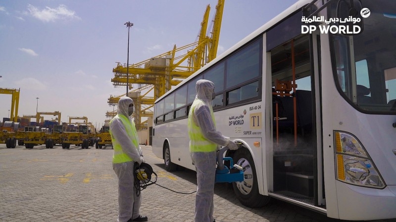 DP World UAE Region teams are now working on improving the operational resilience further with a slew of initiatives like segregating workforces, increasing cleaning and disinfection, providing transportation to get employees to work through lockdowns, and arranging accommodation for employees near their place of work.
