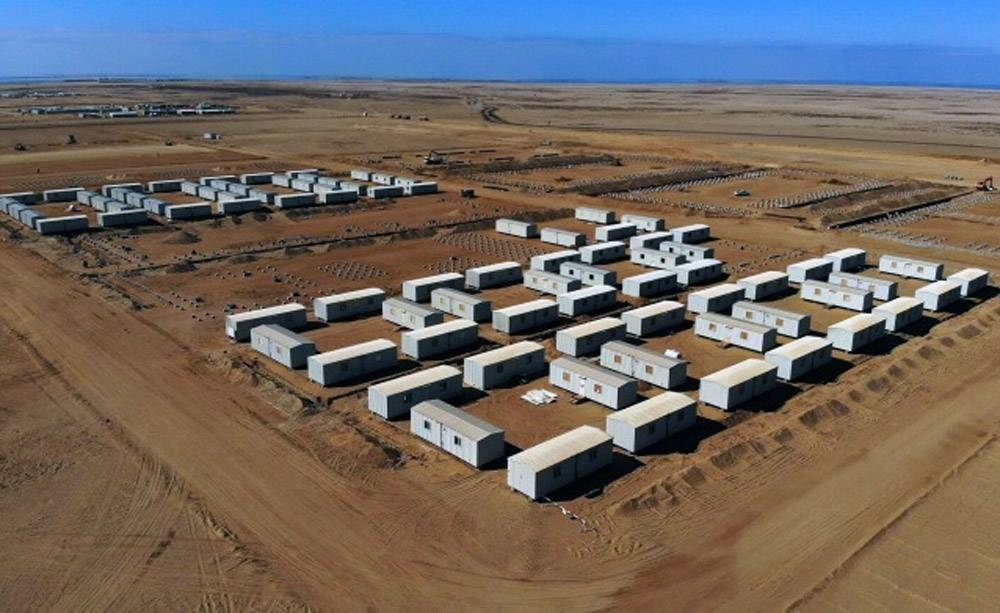 The Red Sea Project’s Phase One will see the construction of coastal village, with land being raised and leveled.