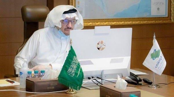 Minister of Education Dr. Hamad Bin Mohammed Al Al-Sheikh pictured during a board meeting. -- SPA
