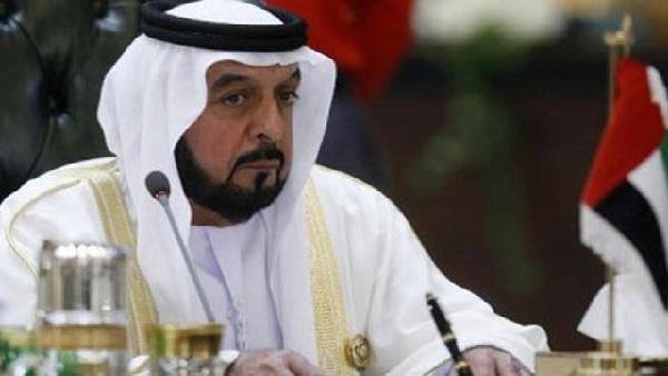 UAE President Sheikh Khalifa Bin Zayed Al-Nahyan.
