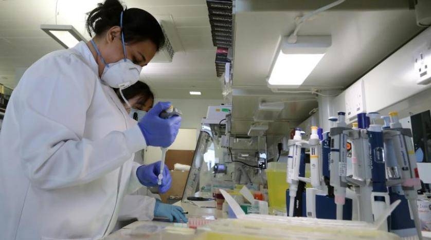 Medical staff at Sidra Medical Center performing virus testing in Doha. -- Courtesy photo

