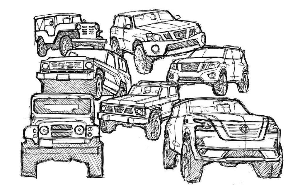 Nissan coloring book