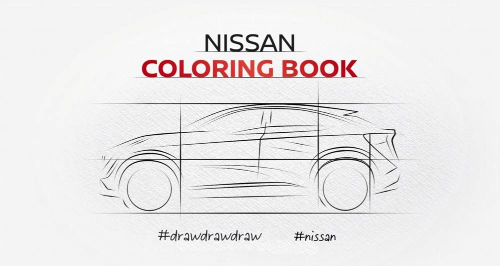 Nissan coloring book