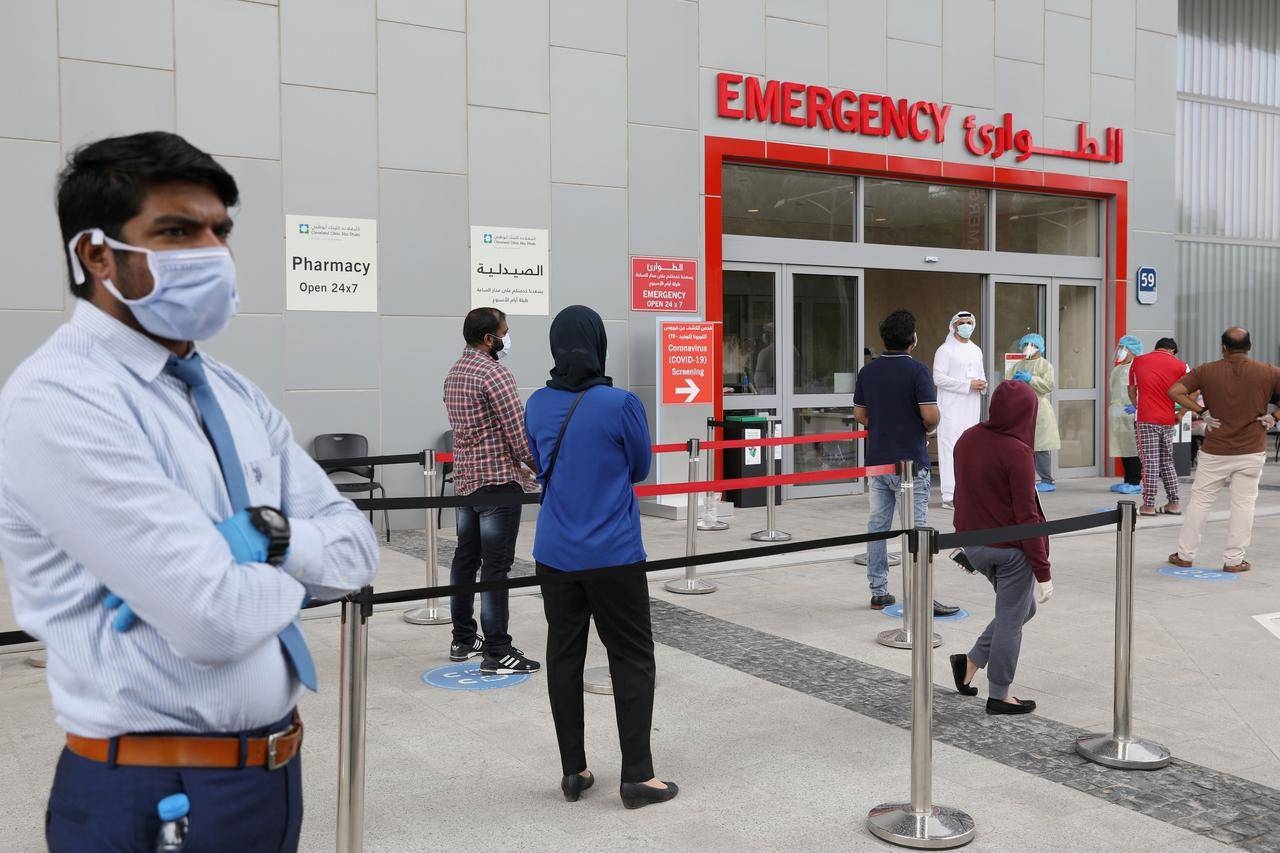 The United Arab Emirates on Monday reported 567 new coronavirus cases and 11 more deaths, bringing the total number of confirmed COVID-19 infections on and fatalities in the country to 14,739 and 137 respectively, the country’s Ministry of Health and Prevention said in a statement carried by state news agency WAM. — Courtesy photo
