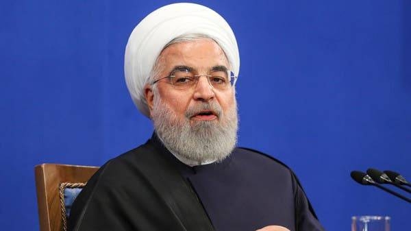 Iranian President Hassan Rohani speaks during a news conference in the capital Tehran in this file photo
