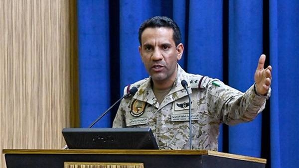 The Arab Coalition spokesperson Col. Turki Al-Maliki