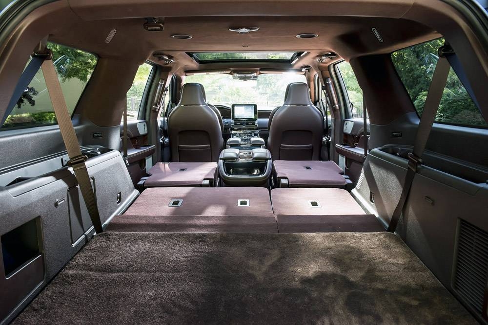 Spacious interior includes plush, hand-selected materials, available Revel audio system and multiple sound-dampening technologies to ensure a tranquil cabin.