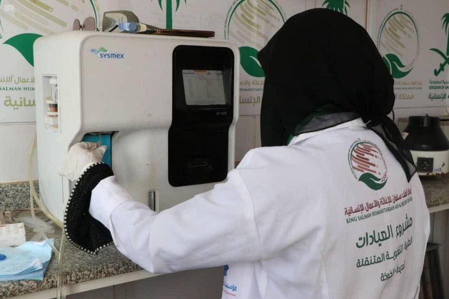 The emergency nutrition clinics of King Salman Humanitarian Aid and Relief Center (KSrelief) provided medical services to beneficiaries in Al-Khawkhah district of Hodeidah Governorate, Yemen, from April 30 to May, 6 2020 in partnership with Taibah Foundation for Development. — SPA photos