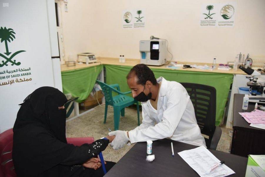 The emergency nutrition clinics of King Salman Humanitarian Aid and Relief Center (KSrelief) provided medical services to beneficiaries in Al-Khawkhah district of Hodeidah Governorate, Yemen, from April 30 to May, 6 2020 in partnership with Taibah Foundation for Development. — SPA photos