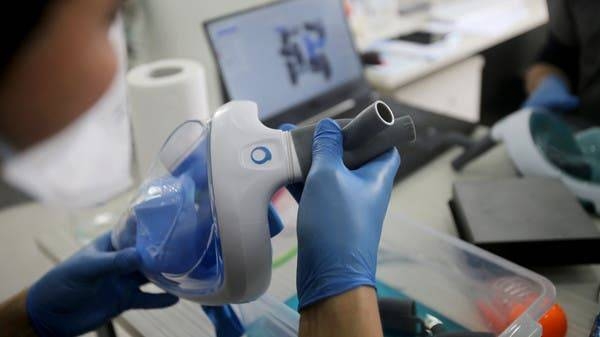 Volunteer dentists build respirators, using 3D printing technology, to reinforce hospitals and help patients suffering from the coronavirus in Algiers. -- Courtesy photo
