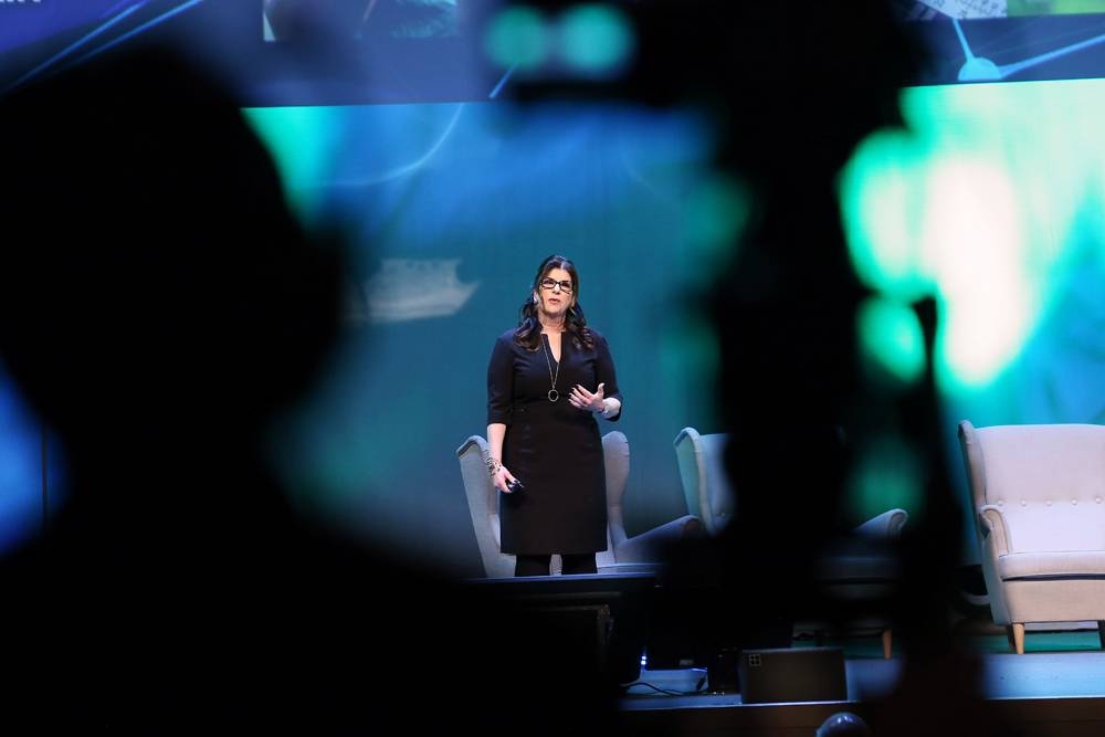 Ann Johnson, corporate vice president for cybersecurity solutions group at Microsoft.