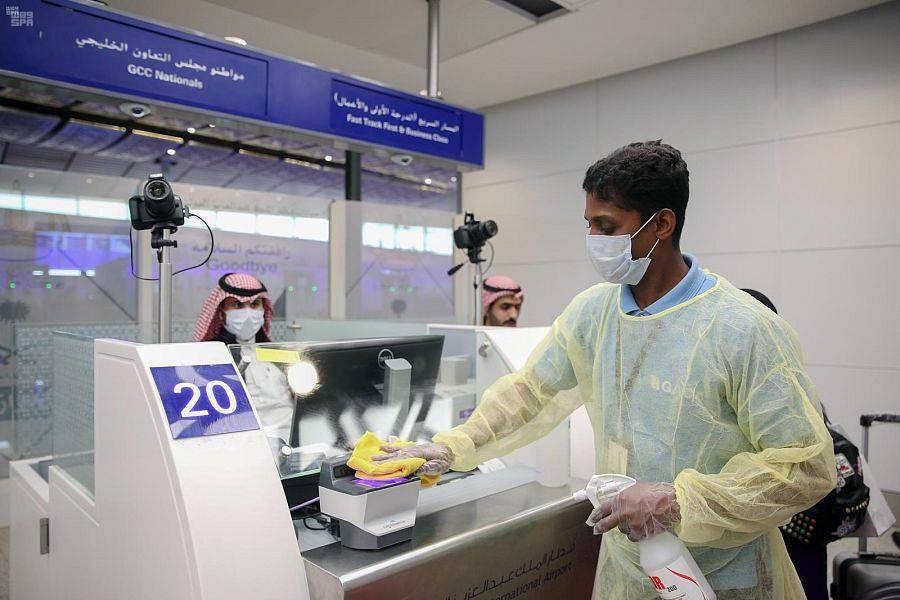 GACA, also at every 3 hours, cleanses all airports and all the aircraft used for the flights — after each flight.