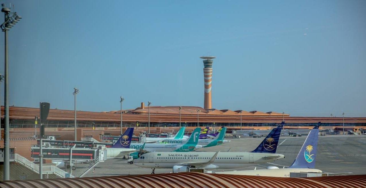 Fourty flights arrived and departed from the airport's Terminal 1 on Sunday. — King Abdulaziz International Airport Twitter account  