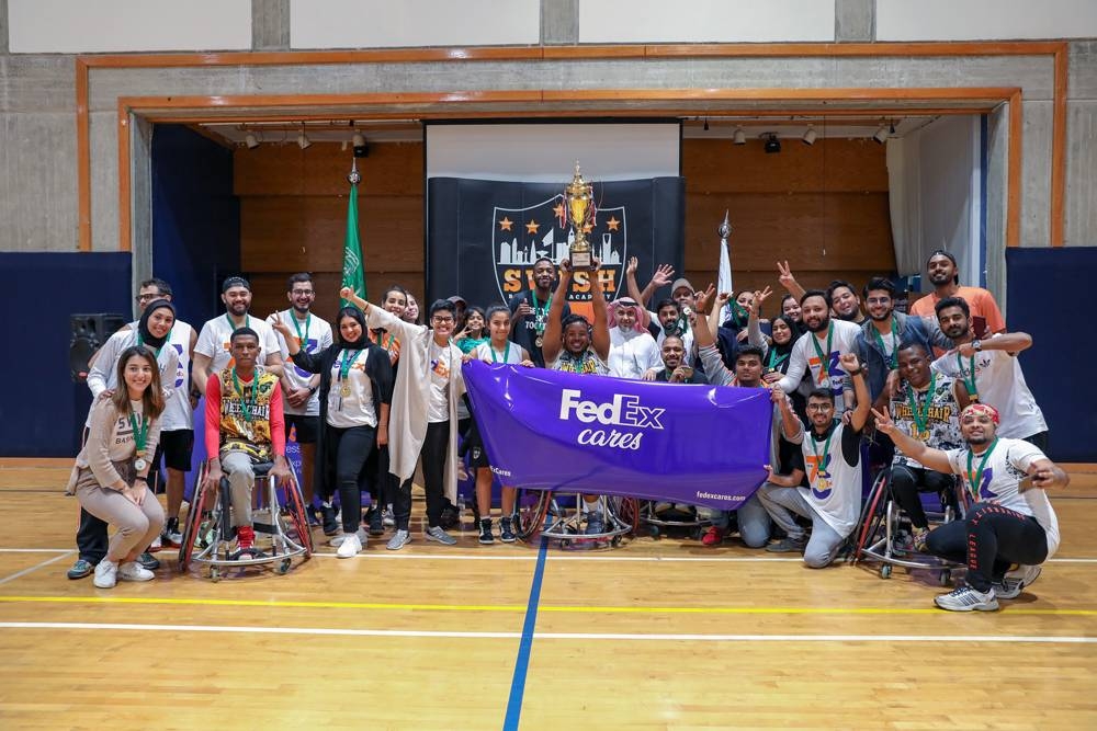 FedEx Cares in Saudi Arabia