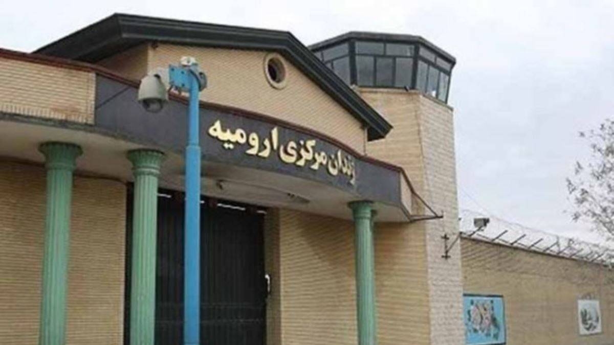 A guard was attacked by inmates during the unrest in Urmia prison. — Courtesy photo