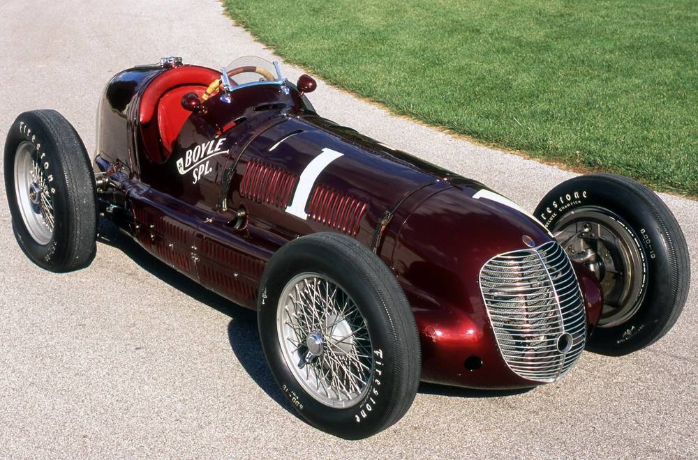 Maserati 8CTF Indianapolis winner C John Lamm.