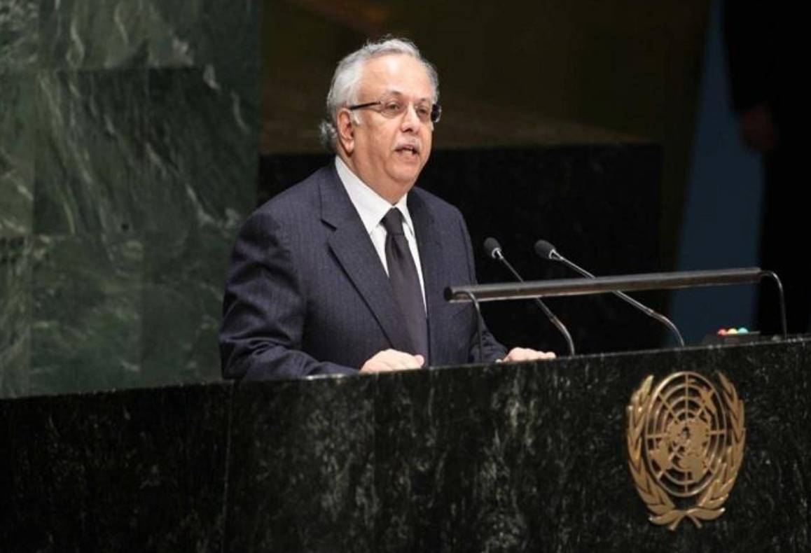 The Permanent Representative of the Kingdom of Saudi Arabia to the United Nations Ambassador Abdullah Bin Yahiya Al Mouallimi.