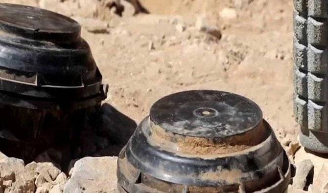 A total of 169,434 mines have been extracted since the beginning of the project. — SPA photos