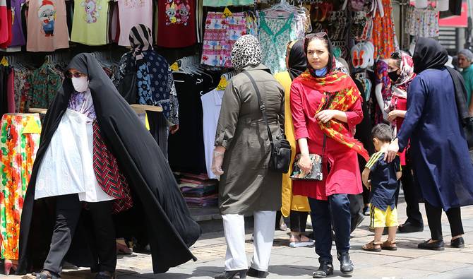 Iranians shop in the capital Tehran. Officials lament that people were ignoring social distancing rules as the country reported over 100 deaths on Monday. – Courtesy photo
