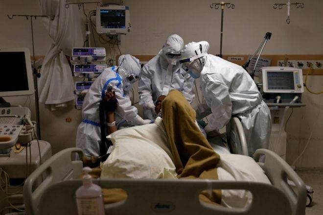 Hospitals in hotspot Indian cities are swamped with patients. — Courtesy photo
