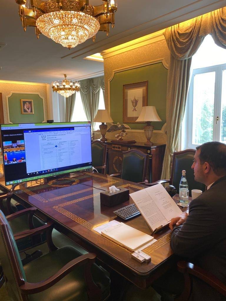 Prince Abdullah Bin Khalid Bin Sultan, Saudi ambassador to Austria, who is also his country’s governor to the IAEA​​​​​​​.