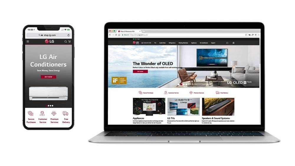 LG launches online store allowing KSA customers to shop remotely