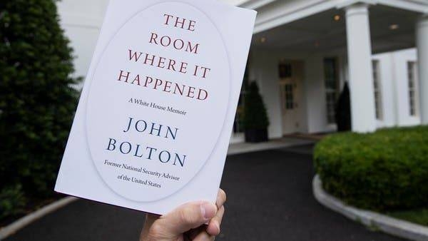 A copy of “The Room Where It Happened,” by Bolton, is photographed at the White House. — Courtsey photo