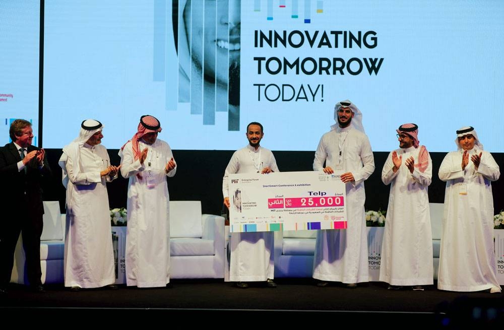 Telp-MITEF Saudi Startup competion award ceremony.