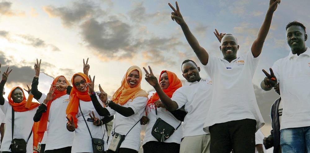 

A High-Level Sudan Partnership Conference in Berlin acknowledged young people, especially women and girls, as drivers of change for a democratic, free and peaceful country. — courtesy UNAMID/Amin Ismail