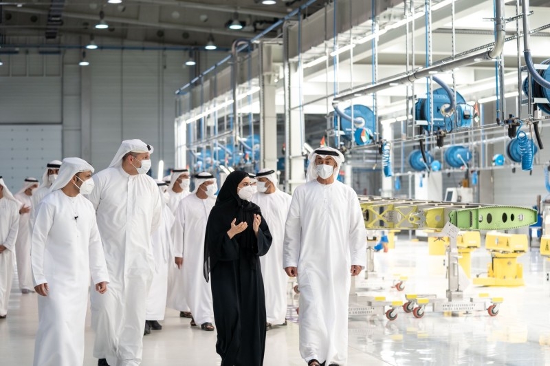Abu Dhabi Crown Prince made the remarks during his visit to Strata Manufacturing, the composite aerostructures manufacturing facility based in Al Ain, UAE’s official news agency WAM reported.
