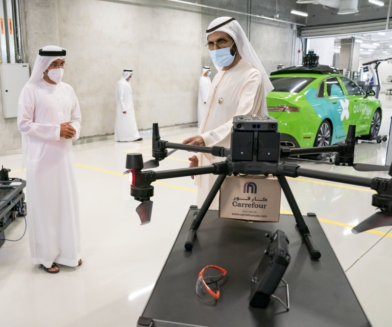 Sheikh Mohammed's message followed his inauguration of the Dubai Future Labs, DFL, a platform that is designed to be the first applied Research and Development lab specializing in future technology research, prototyping, business modeling and deploying technological solutions in the UAE and the region. — WAM photos