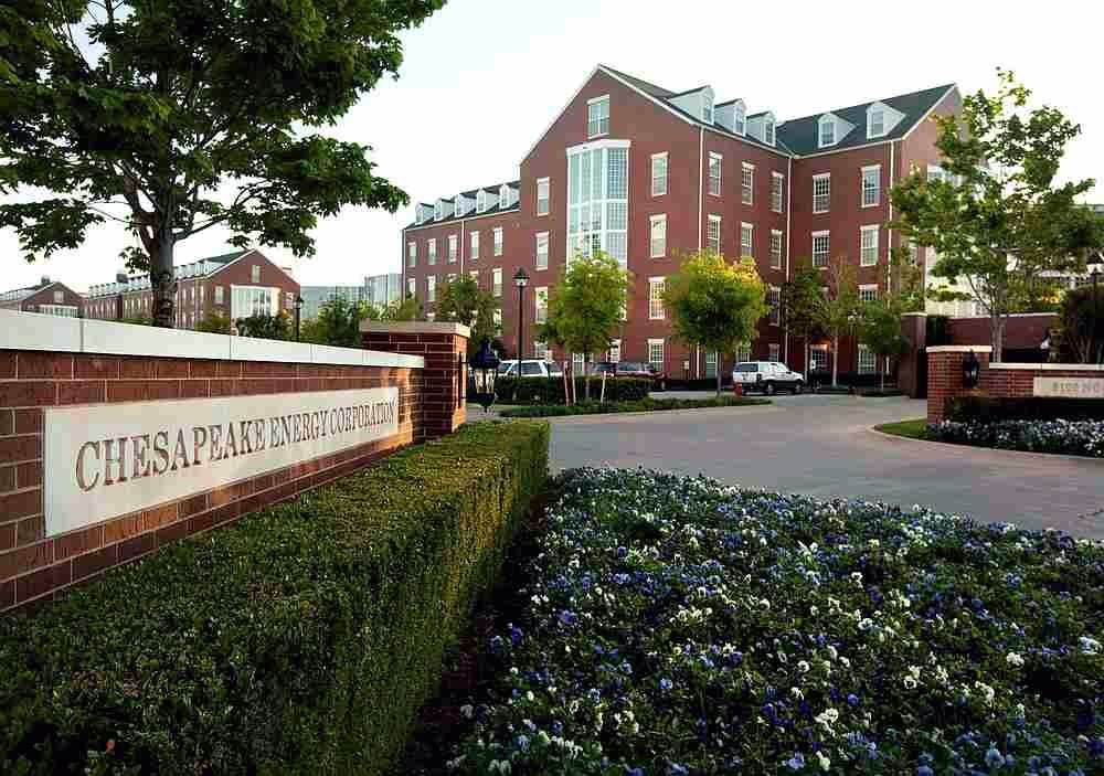 File photo of Chesapeake Energy Corporation's campus in Oklahoma City, Oklahoma.