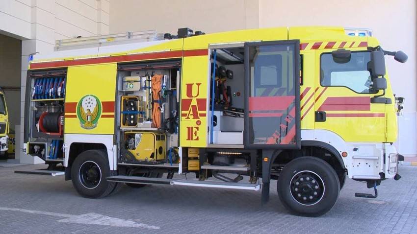 The truck has five control ports, one for each firefighter, and contains oxygen that firefighters can easily use if they experience breathing difficulties during an operation. It will also improve their productivity and performance. — Courtesy photos