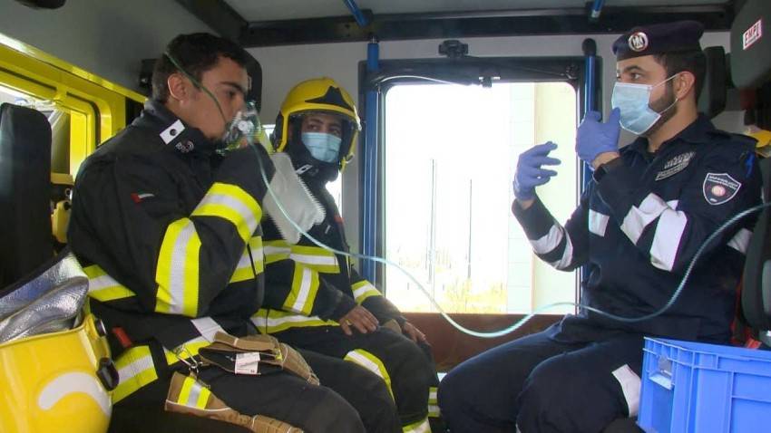 The truck has five control ports, one for each firefighter, and contains oxygen that firefighters can easily use if they experience breathing difficulties during an operation. It will also improve their productivity and performance. — Courtesy photos