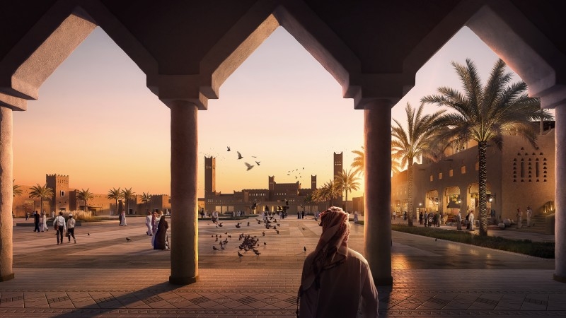The Diriyah Gate giga project, on completion, will feature an array of world-class cultural, entertainment, retail, hospitality, educational, office and residential areas, including more than 20 hotels, a diverse collection of museums, a bustling retail heart and over 100 places to dine. — Courtesy photo