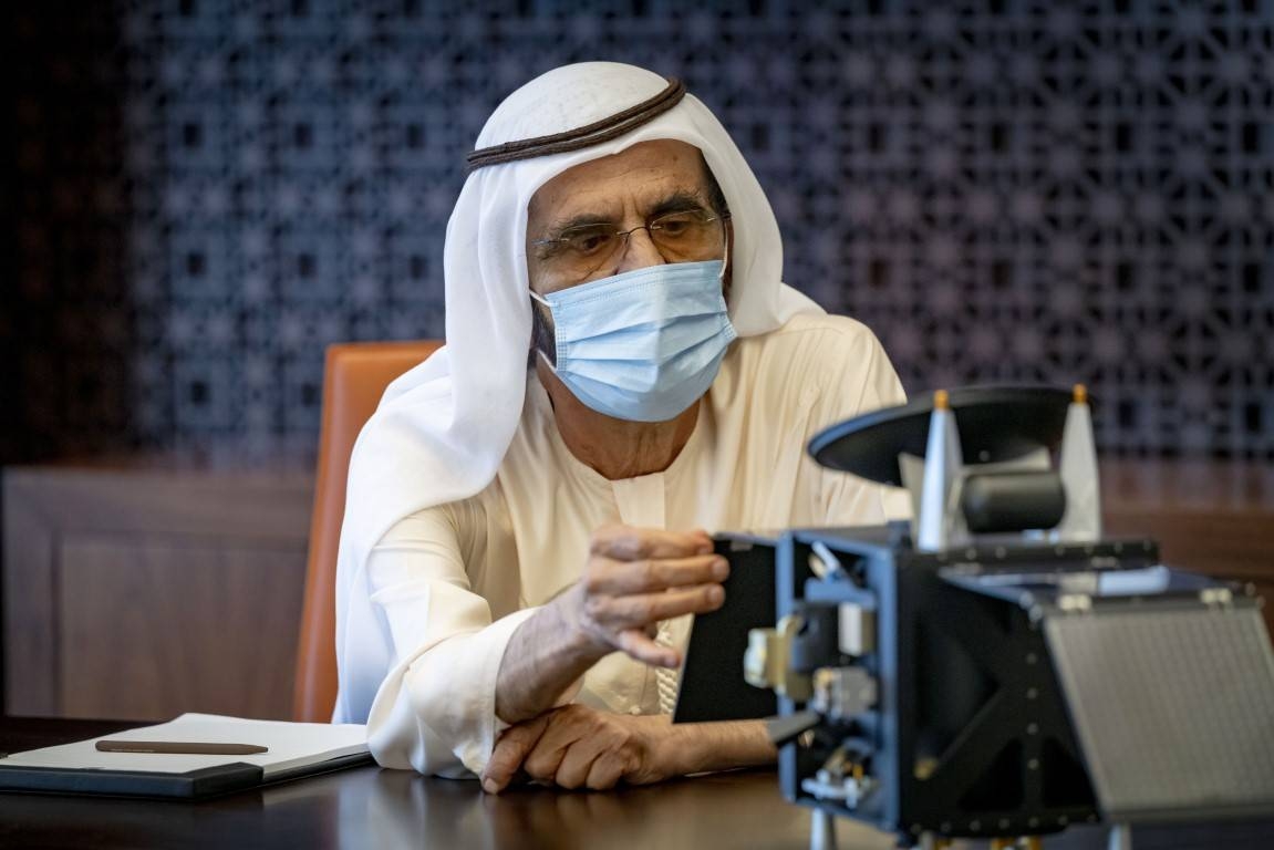 Sheikh Mohammed bin Rashid Al Maktoum, Vice President and Prime Minister of UAE and Ruler of Dubai has reviewed the final preparations of the Hope Probe, scheduled to launch to Mars on July 15. — WAM photos