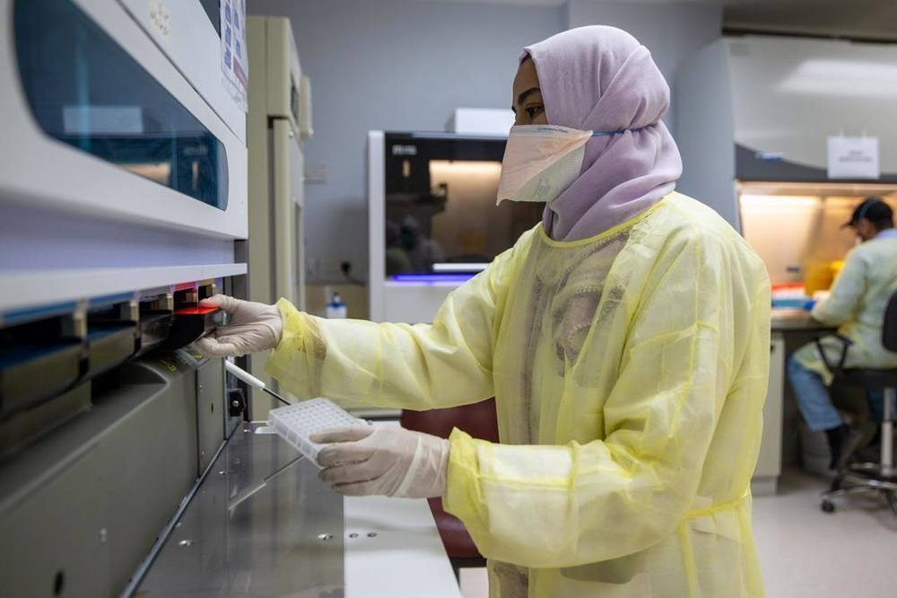 At the beginning of the pandemic the capacity in Saudi labs did not exceed more than 1,000 tests per day. — SPA
