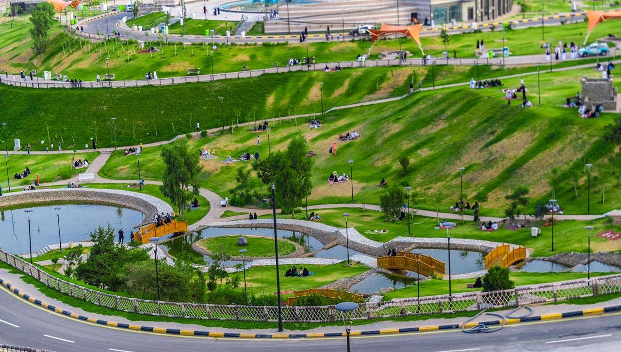 Hussam Park: The crown of Al-Baha on its mountaintops