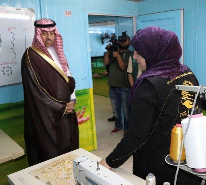 Saudi ambassador to Jordan opens radiology department at KSrelief Clinics in Zaatari camp