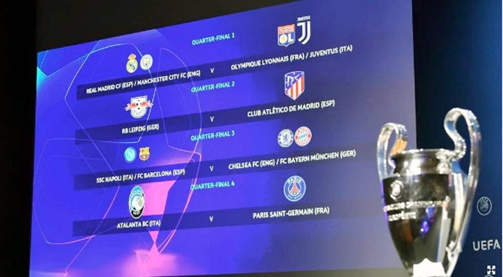 Real Madrid could meet Juve, potential Barca test for Bayern in Champions League
