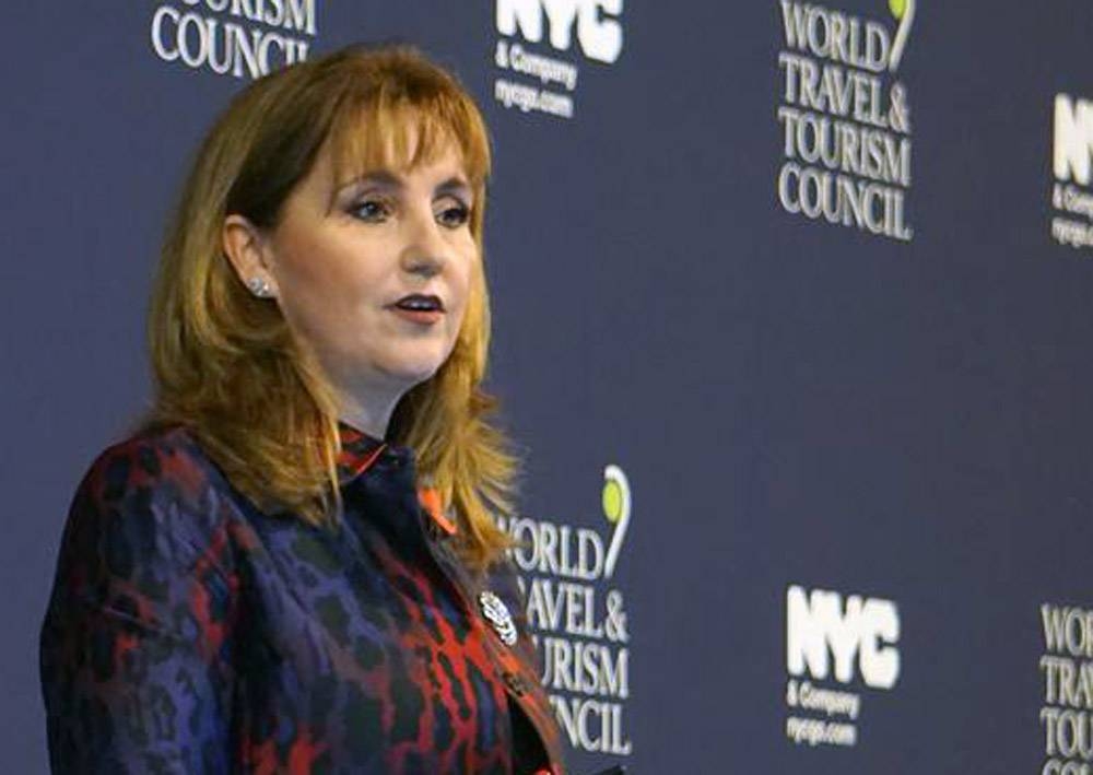 Gloria Guevara, WTTC President & CEO, seen in this file photo.
