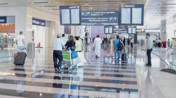 An inside view of Muscat airport. — File photo