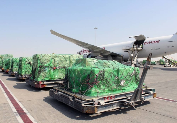 The World Food Program (WFP) airlifted life-saving, high-energy biscuits from its Humanitarian Response Depot (UNHRD) in the International Humanitarian City in Dubai to Bangui in Central African Republic (CAR).