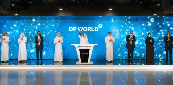 Sultan Ahmed Bin Sulayem, group chairman and CEO of DP World, rang the market-opening bell at Nasdaq Dubai Wednesday to celebrate the listing of a $1.5 billion perpetual Sukuk.
