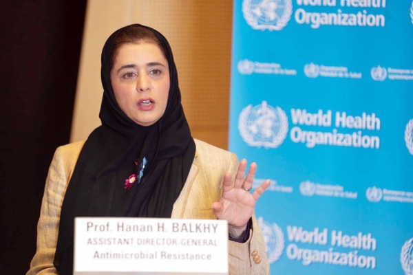 Professor Hanan H. Balkhy, MD. FAAP. MMed and assistant director-general, antimicrobial resistance, in World Health Organization (WHO).