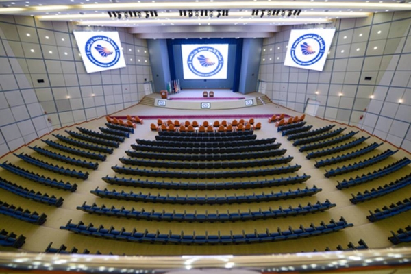 File photo of the Prince Mohammad Bin Fahd University (PMU) auditorium.