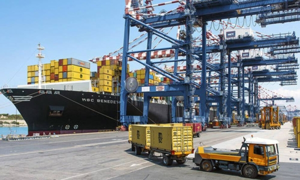 The container ship MSC Daniela at sea. — courtesy MSC shipping